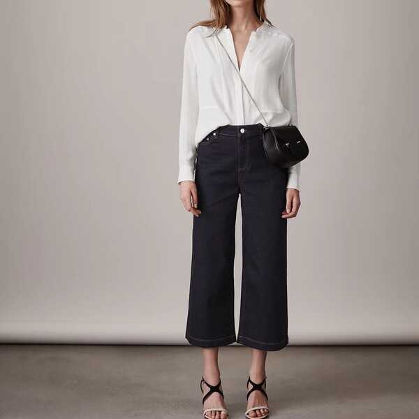 Womens Elegant Silk Blouse