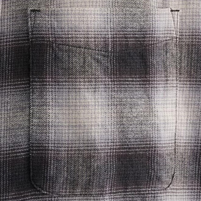 Men Cotton Plaid Flannel Shirt