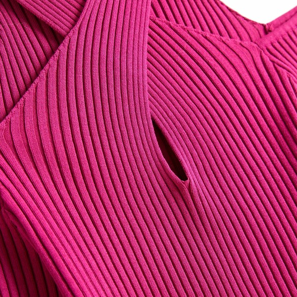 Womens Strapless Sexy Knit Top